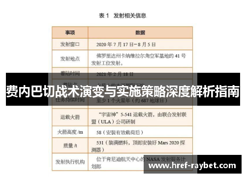 费内巴切战术演变与实施策略深度解析指南 费内巴切战术演变与实施策略深度解析指南